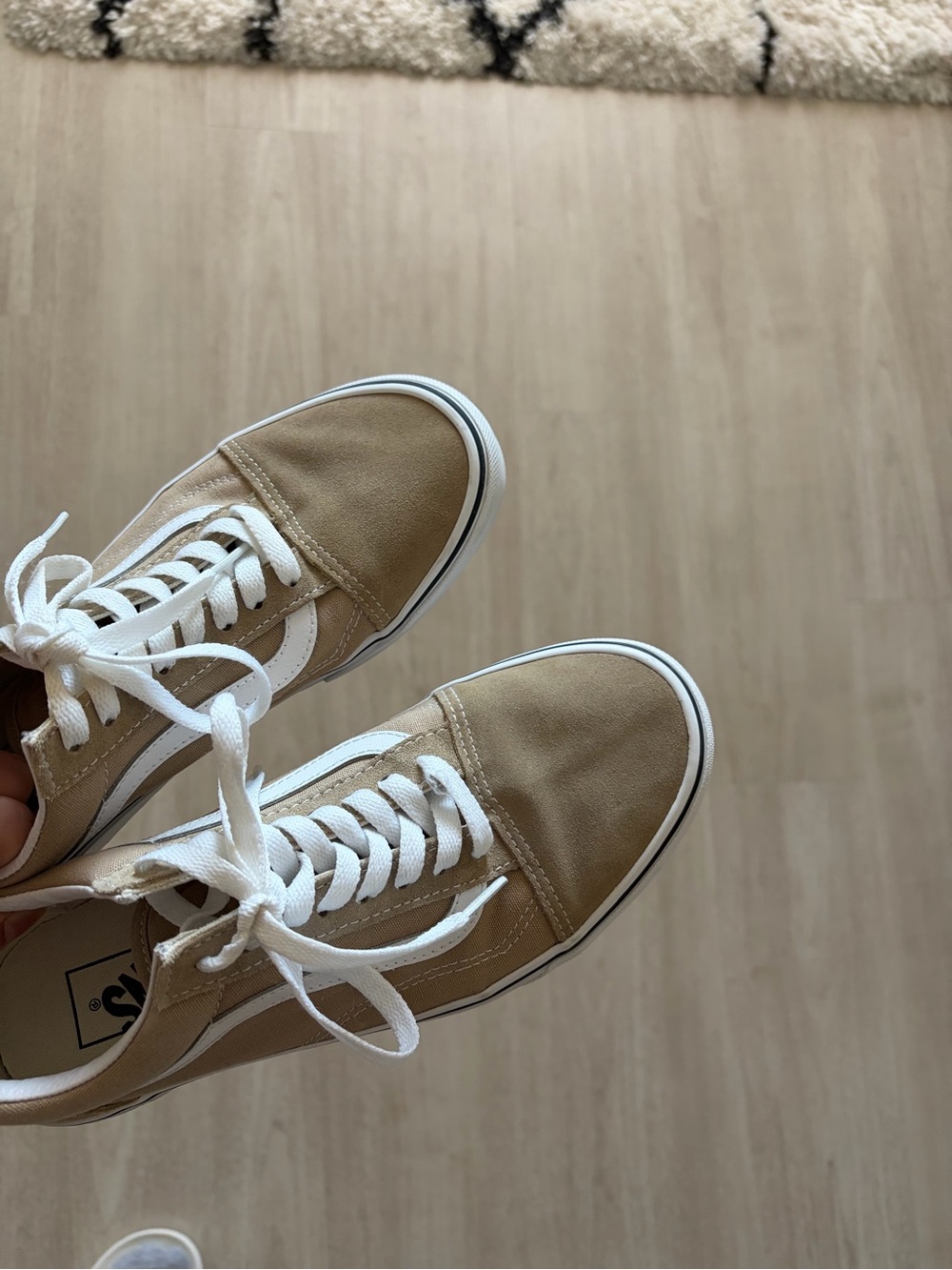 Vans Tan Canvas Sneakers | Women’s Size 8.5